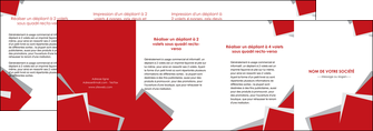 modele depliant 4 volets  8 pages  texture contexture structure MLIGCH51065