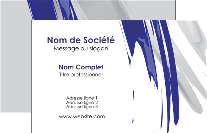 personnaliser modele de carte de visite texture contexture structure MIDBE51425