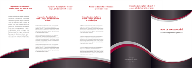 creer modele en ligne depliant 4 volets  8 pages  texture contexture structure MFLUOO51485