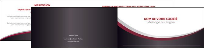 faire depliant 2 volets  4 pages  texture contexture structure MFLUOO51491