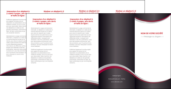 faire depliant 4 volets  8 pages  texture contexture structure MFLUOO51529
