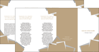 exemple depliant 4 volets  8 pages  texture contexture structure MLIG51535