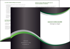 impression depliant 2 volets  4 pages  texture contexture structure MLIGCH51651