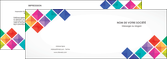 creation graphique en ligne depliant 2 volets  4 pages  arc en ciel cube colore MLGI51713