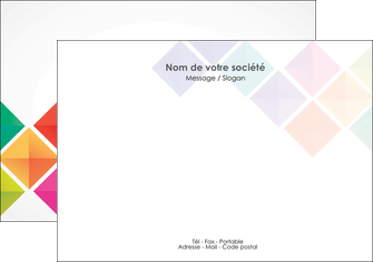 modele en ligne flyers arc en ciel cube colore MFLUOO51721