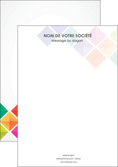 faire flyers arc en ciel cube colore MFLUOO51743