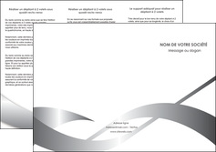 exemple depliant 3 volets  6 pages  texture contexture structure MFLUOO52213