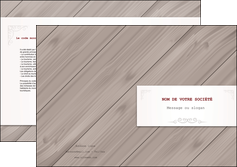 imprimerie depliant 2 volets  4 pages  texture contexture structure MLIGCH52599