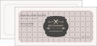 personnaliser maquette carte de correspondance bar et cafe et pub restaurant restauration restaurateur MIDLU52669