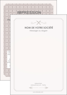 maquette en ligne a personnaliser flyers bar et cafe et pub restaurant restauration restaurateur MIDLU52703