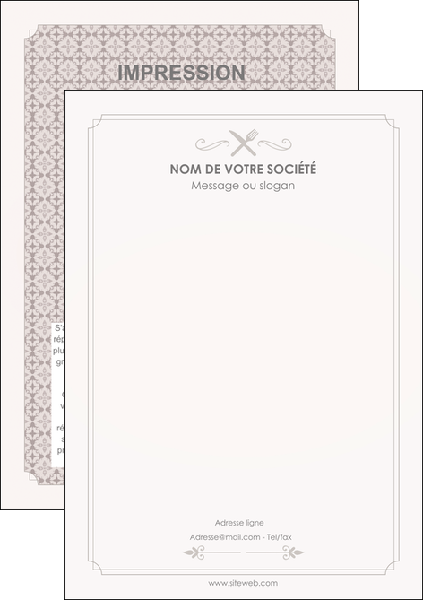 faire flyers bar et cafe et pub restaurant restauration restaurateur MIDLU52705