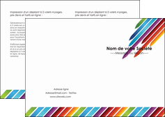 exemple depliant 2 volets  4 pages  texture contexture fond MIFLU52759