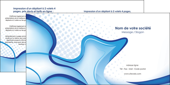 imprimerie depliant 2 volets  4 pages  texture contexture structure MFLUOO52833