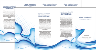 imprimerie depliant 4 volets  8 pages  texture contexture structure MFLUOO52865