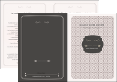 personnaliser modele de depliant 2 volets  4 pages  texture contexture fond MIFCH52979
