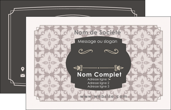 personnaliser maquette carte de visite texture contexture fond MIFCH53007