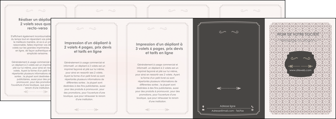 imprimer depliant 4 volets  8 pages  texture contexture fond MIFCH53021
