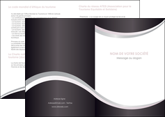 realiser depliant 2 volets  4 pages  texture contexture design MLIGCH53333