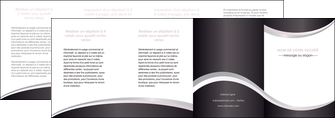 faire depliant 4 volets  8 pages  texture contexture design MLIGCH53343