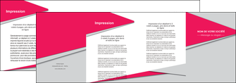 modele depliant 4 volets  8 pages  texture contexture structure MLIGCH53407