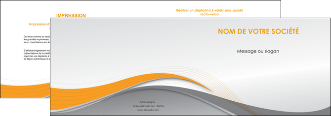 creer modele en ligne depliant 2 volets  4 pages  texture contexture structure MFLUOO53475