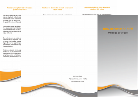 personnaliser modele de depliant 3 volets  6 pages  texture contexture structure MFLUOO53483