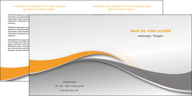 faire depliant 2 volets  4 pages  texture contexture structure MFLUOO53487