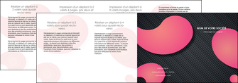 creation graphique en ligne depliant 4 volets  8 pages  texture contexture structure MLGI53767