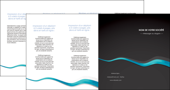 creer modele en ligne depliant 4 volets  8 pages  texture contexture structure MLIG53929
