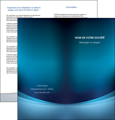 creer modele en ligne depliant 2 volets  4 pages  texture contexture structure MIFLU54391