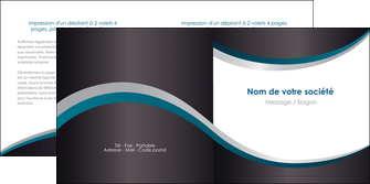 creer modele en ligne depliant 2 volets  4 pages  texture contexture structure MLIG54429
