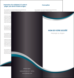 modele en ligne depliant 2 volets  4 pages  texture contexture structure MLIG54431
