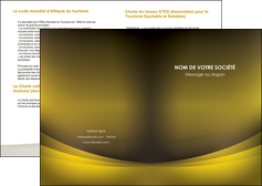 modele depliant 2 volets  4 pages  texture contexture structure MIDBE54533