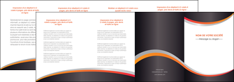 faire modele a imprimer depliant 4 volets  8 pages  texture contexture structure MLGI54583