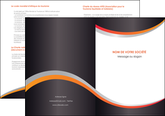 modele depliant 2 volets  4 pages  texture contexture structure MLGI54585
