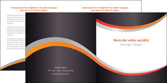 modele en ligne depliant 2 volets  4 pages  texture contexture structure MLGI54595