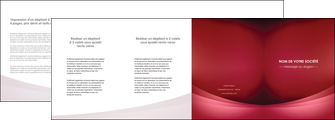 cree depliant 4 volets  8 pages  texture contexture structure MIDBE54697