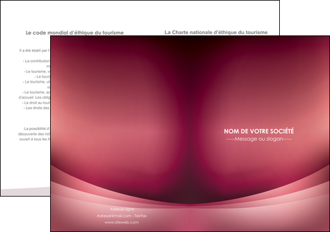 personnaliser modele de depliant 2 volets  4 pages  texture contexture structure MIDBE54701