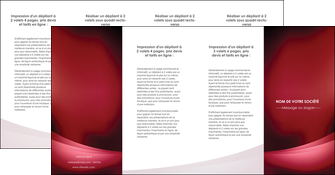 creer modele en ligne depliant 4 volets  8 pages  texture contexture structure MIDBE54741