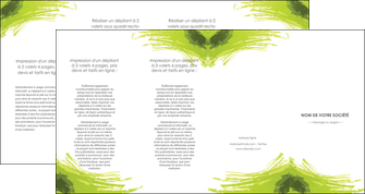 faire modele a imprimer depliant 4 volets  8 pages  texture contexture structure MID55007