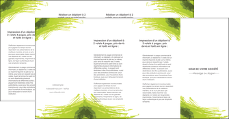 creer modele en ligne depliant 4 volets  8 pages  texture contexture structure MID55053