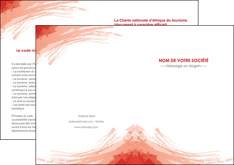 creer modele en ligne depliant 2 volets  4 pages  texture contexture structure MID55065