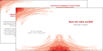 creation graphique en ligne depliant 2 volets  4 pages  texture contexture structure MFLUOO55073