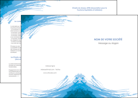 exemple depliant 2 volets  4 pages  texture structure contexture MFLUOO55229