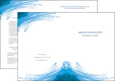 exemple depliant 2 volets  4 pages  texture structure contexture MLIGBE55229