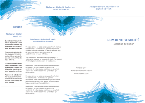 faire depliant 3 volets  6 pages  texture structure contexture MFLUOO55243