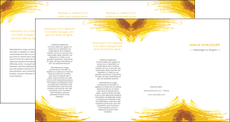 creer modele en ligne depliant 4 volets  8 pages  texture structure contexture MLIGCH55277