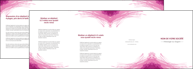 modele depliant 4 volets  8 pages  texture contexture structure MIDLU55391