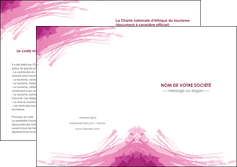 creation graphique en ligne depliant 2 volets  4 pages  texture contexture structure MIDLU55395