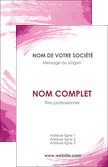realiser carte de visite texture contexture structure MLGI55423